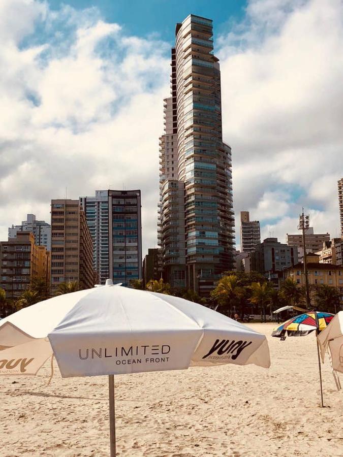 Unlimited - Frente Ao Mar. Apt Todo Mobiliado. Сантос Экстерьер фото
