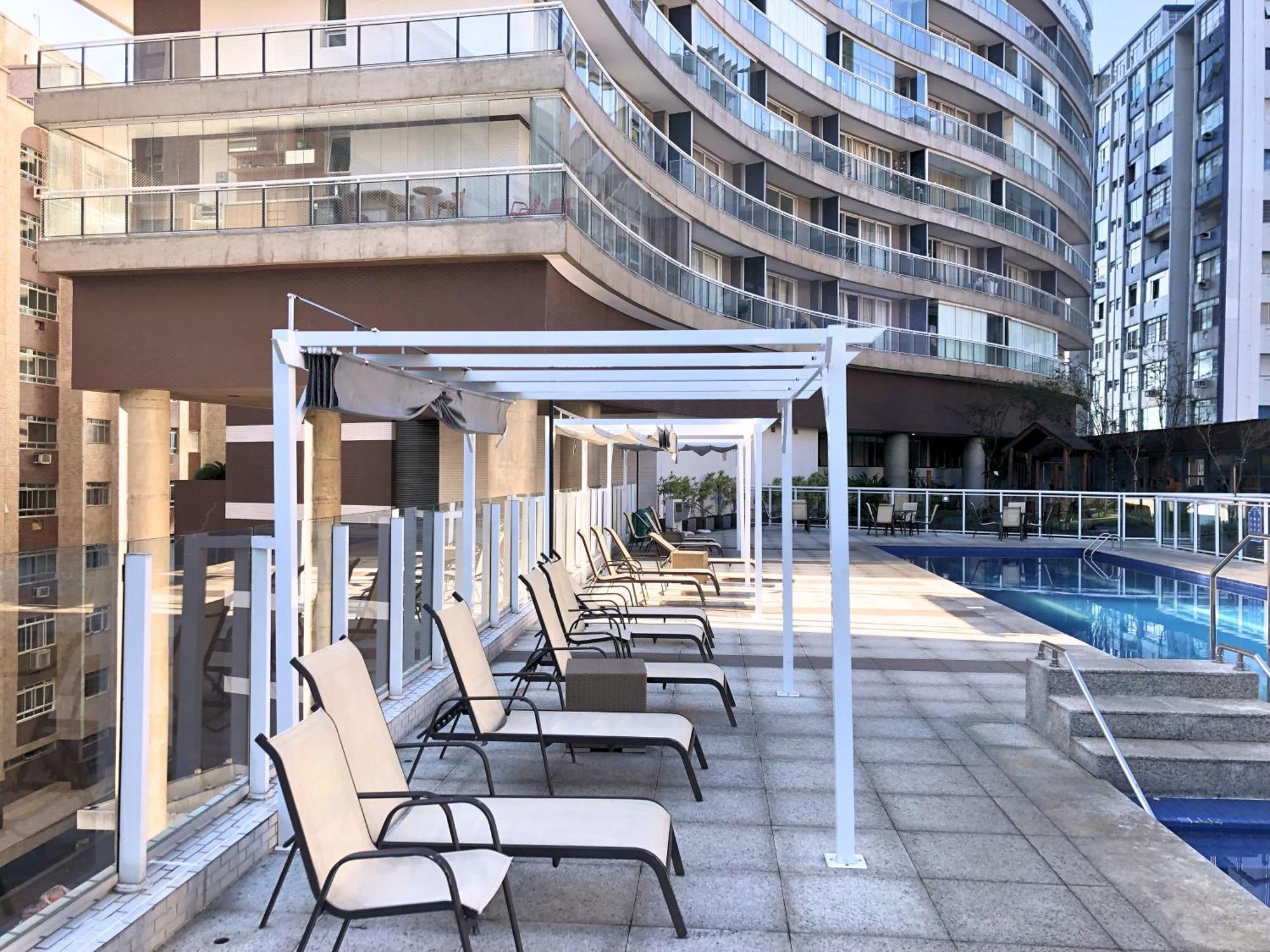 Unlimited - Frente Ao Mar. Apt Todo Mobiliado. Сантос Экстерьер фото